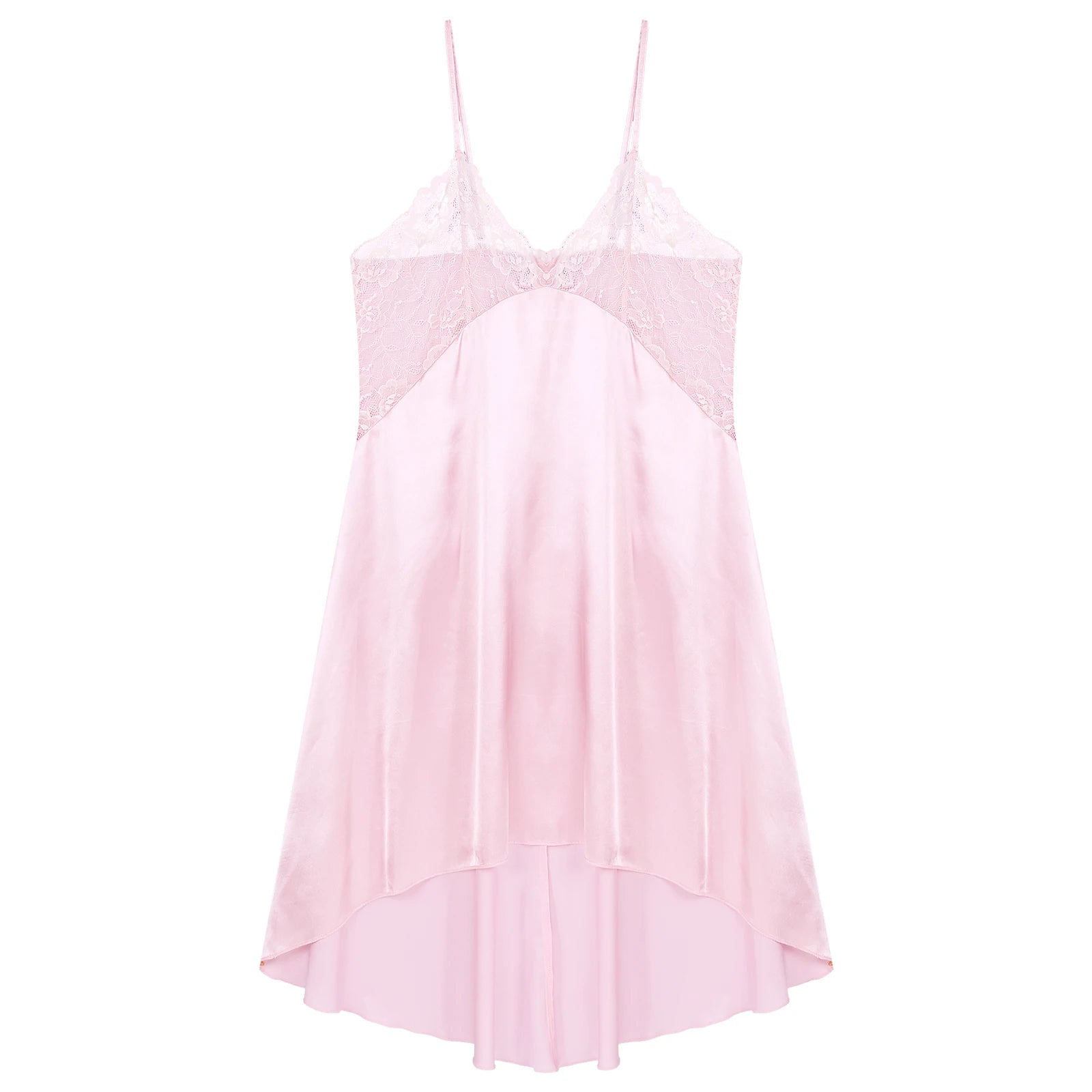 Sissy Lace Dream Satin Nightdress