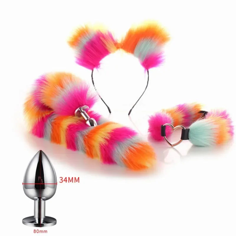 Rainbow Petplay Accessories Set - Puppy's Aesthetics