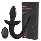 Vibrating Dog Tail Anal Plug – Remote
