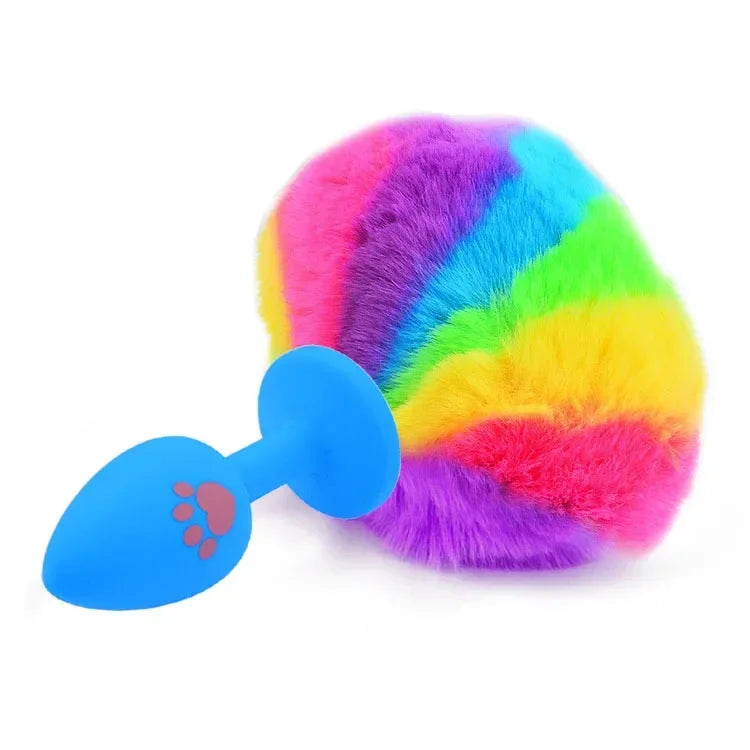 Sweet Bunny Paw Anal Plug (Colors)