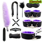 Adult BDSM Erotic Bondage Kit (Colors)