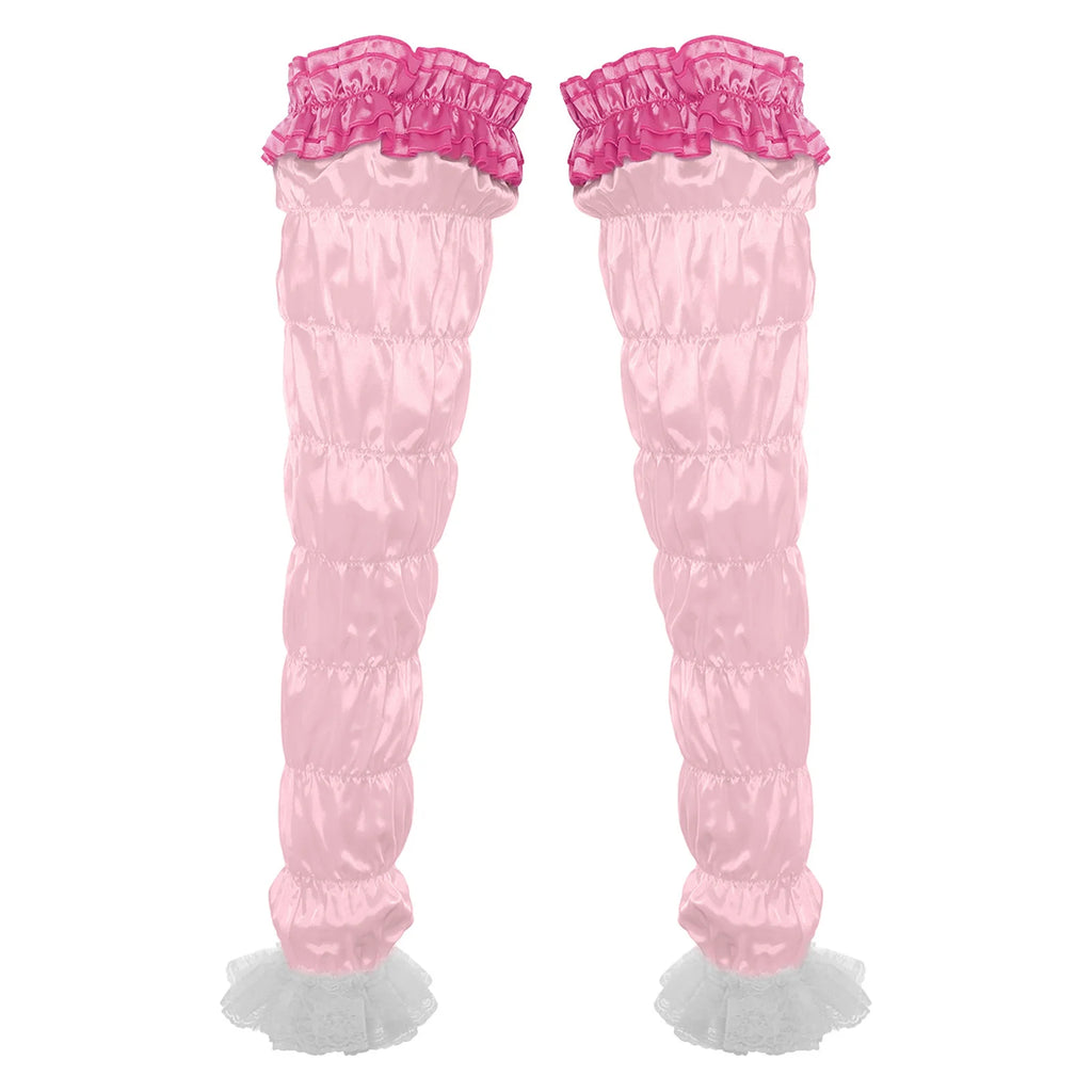 Sissy Ruffled Leg Warmers (Colors)