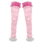 Sissy Ruffled Leg Warmers (Colors)