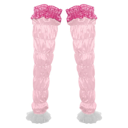 Sissy Ruffled Leg Warmers (Colors)