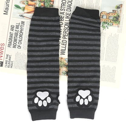 Punk Kitty Paw Fingerless Arm Warmers (Colors)