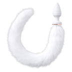 APP Remote Control Vibrating Anal Plug with Tail