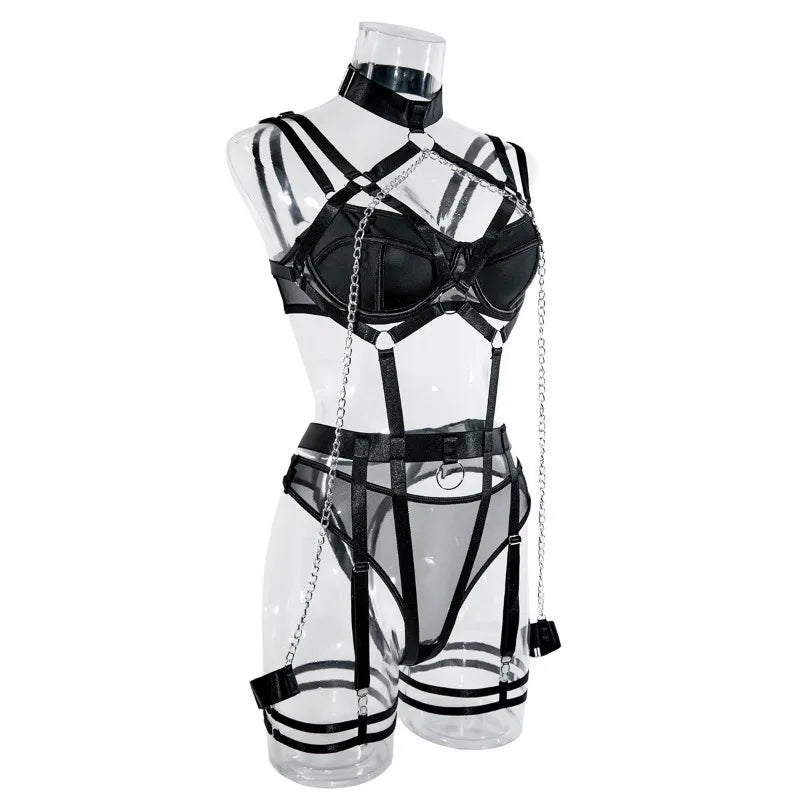 Seductive 4-Piece Lingerie Set