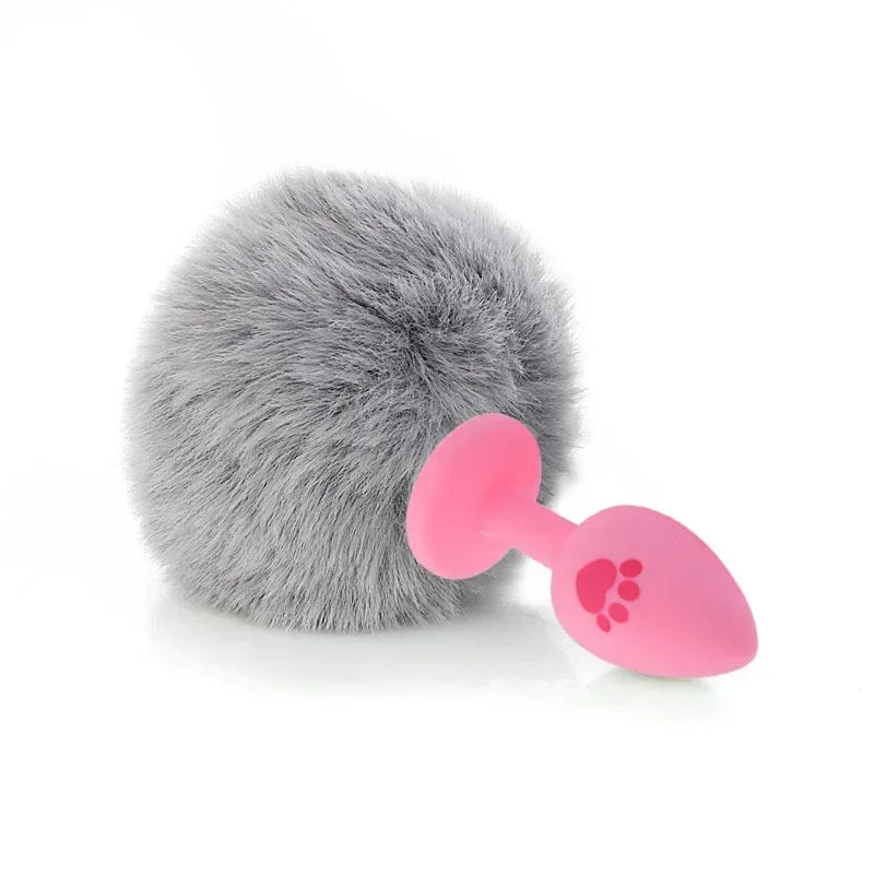 Sweet Bunny Paw Anal Plug (Colors)