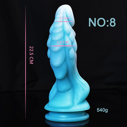 Pink Frost Monster Dildo