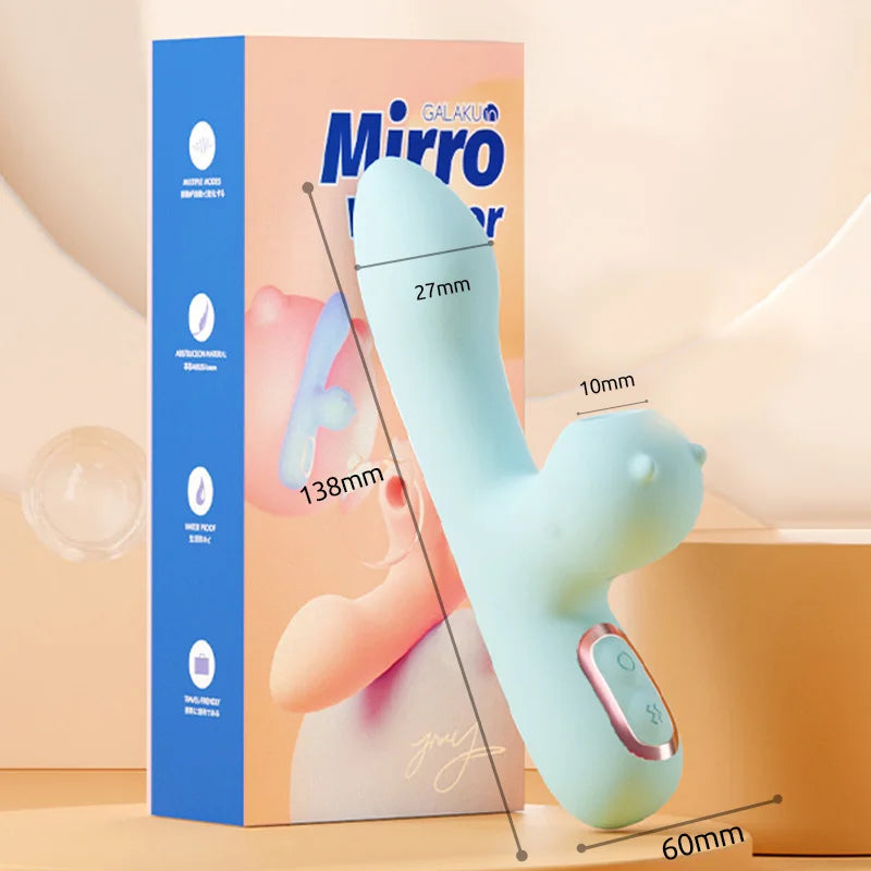 Kawaii Dino Sucking Mini Vibrator