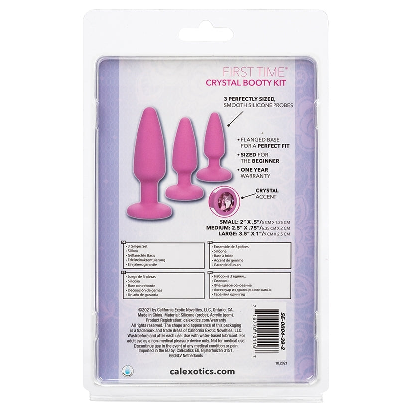 First Time Crystal Booty Kit-Pink