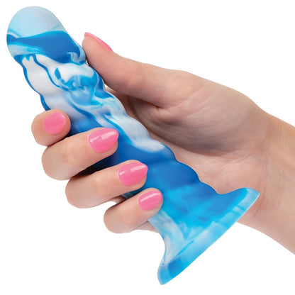 Twisted Love Twisted Ribbed Probe-Blue