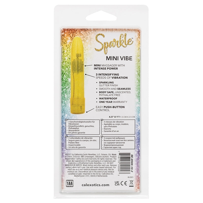 Sparkle Mini Vibe-Yellow