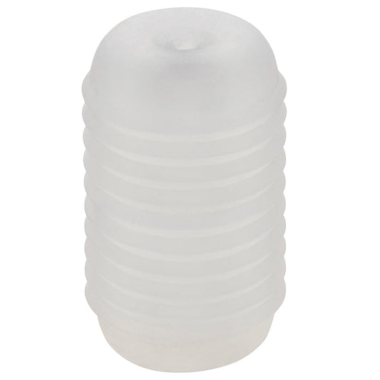 Pop Sock Ribbed-Clear