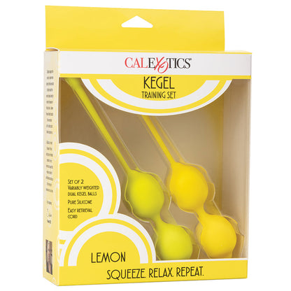 Kegel Training Set-Lemon