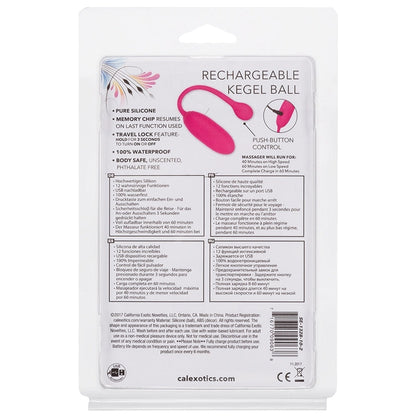Rechargeable Kegel Ball Advanced-Pink
