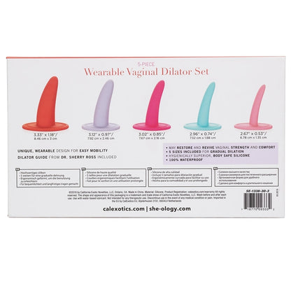 She-ology 5 Piece Wearable Vaginal Dilator Set