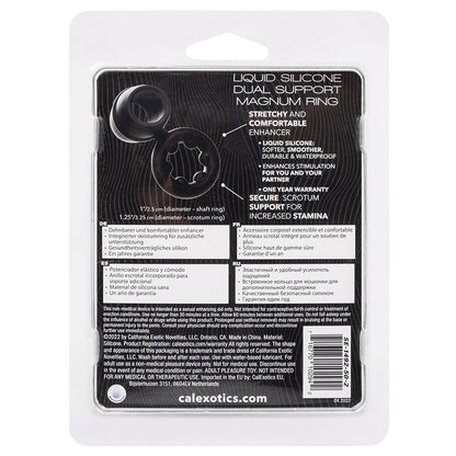 Alpha Liquid Silicone Dual Magnum Ring