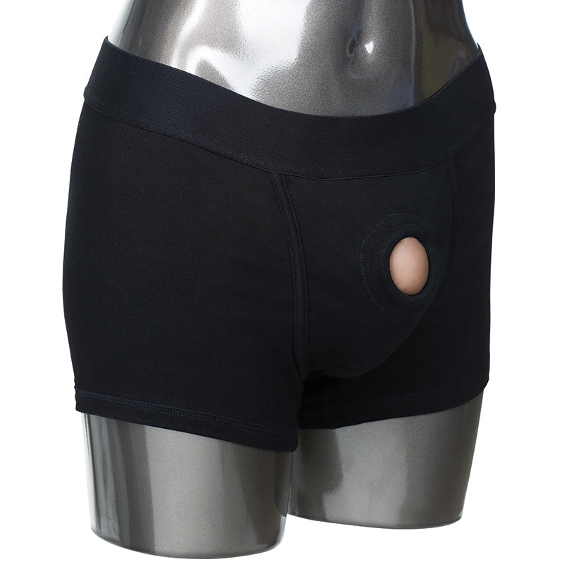 Packer Gear Black Boxer Brief Harness XL/2XL