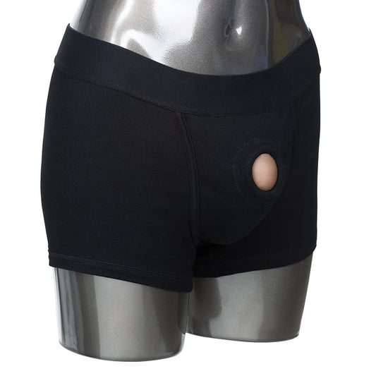 Packer Gear Black Boxer Brief Harness XL/2XL