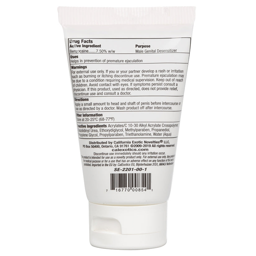Sta-Hard Cream Desensitizer 2oz Bulk