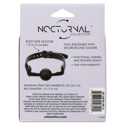 Nocturnal Collection  Ball Gag