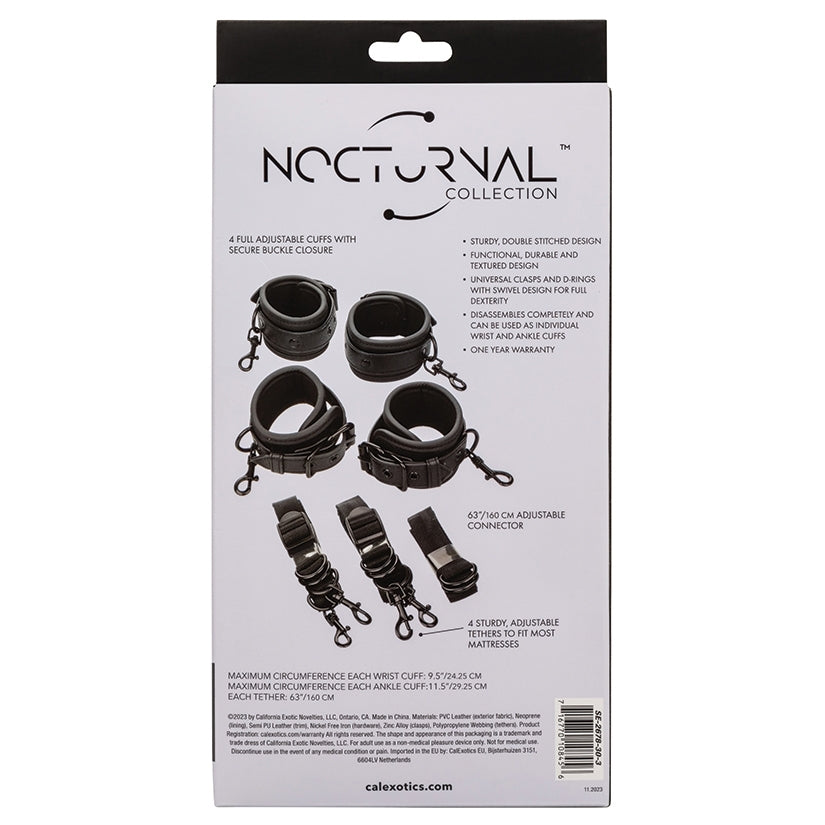 USA Only - Nocturnal Collection  Bed Restraints