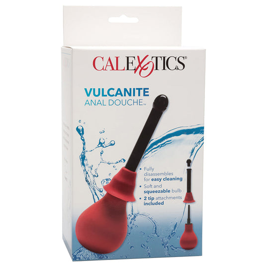 USA Only - Vulcanite Anal Douche w/Attachments