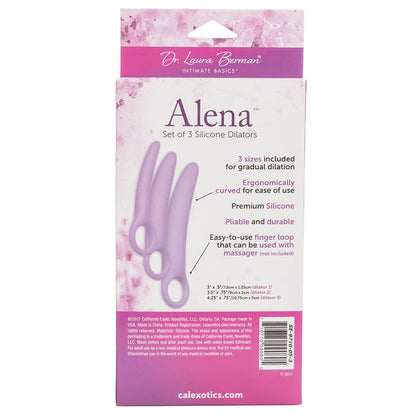 Dr. Laura Berman Alena Set Of 3 Silicone Dilators