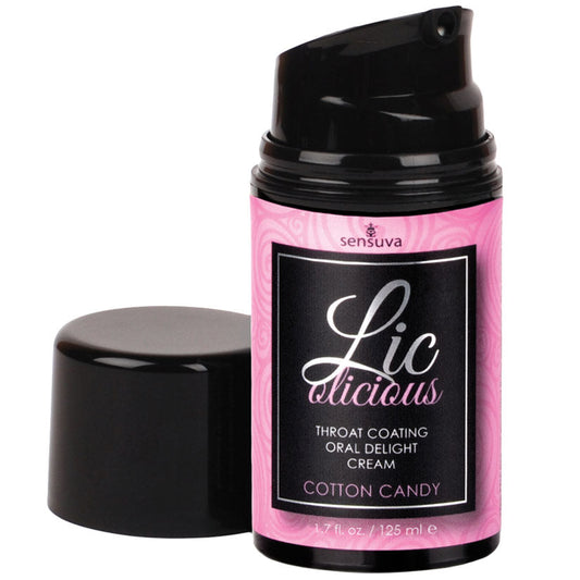 Lic-O-Licious Throat Coating Oral - Cotton Candy 1.7oz