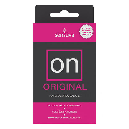 Sensuva ON Original Arousal Oil 5ml Bottle Medium Box