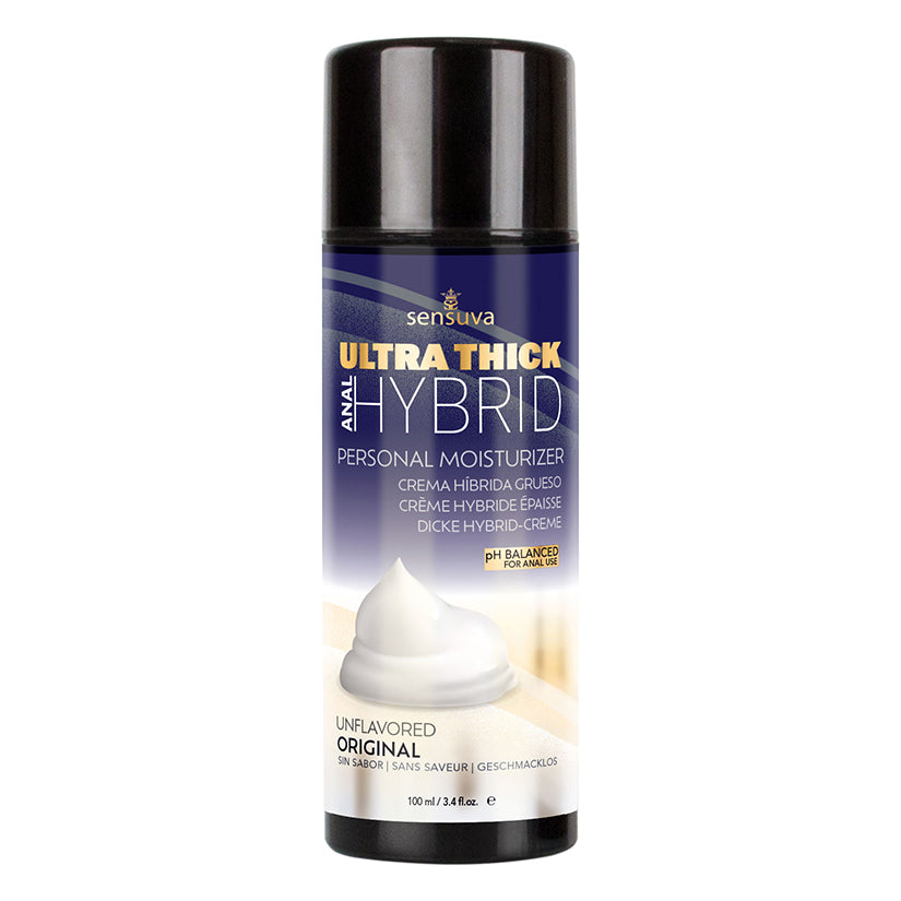 USA Only - Sensuva Ultra Thick Anal Hybrid Personal Moisturizer 3.4oz