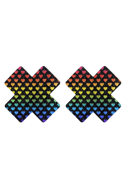 Rainbow Hearts X Love Pasties