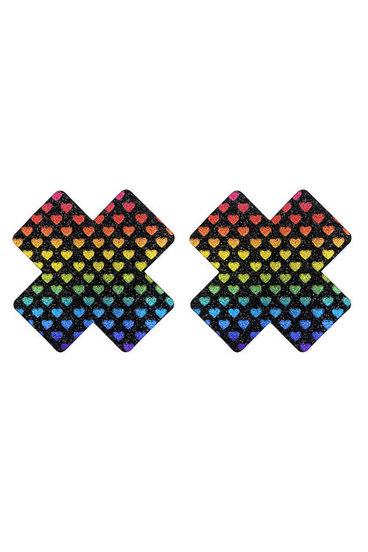 Rainbow Hearts X Love Pasties