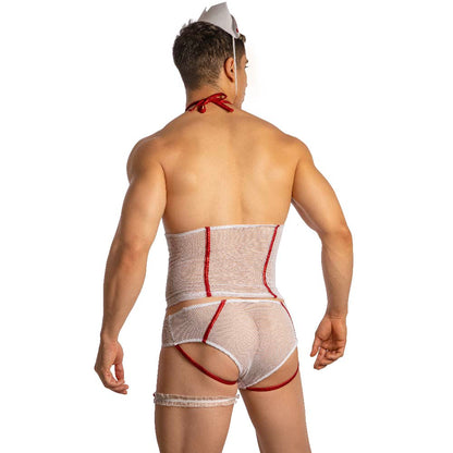 Sexy Male Nurse Costume Set (White)