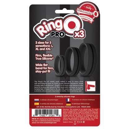 Screaming O RingO Pro x3-Black