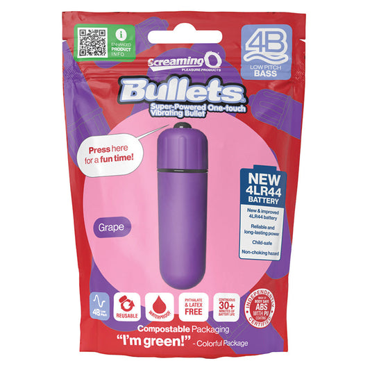 Screaming O 4B Bullet-Grape