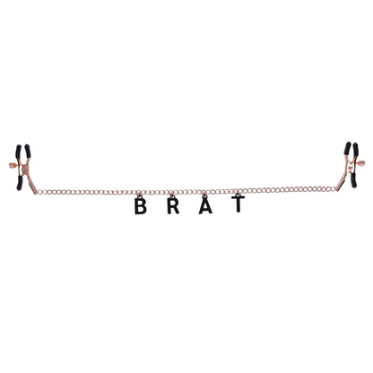 S&M Brat Charmed Nipple Clamps
