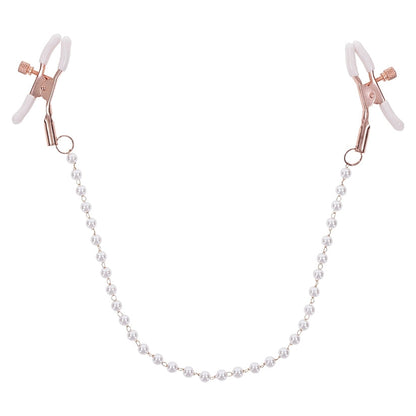 S&M Peaches Ôn CreaMe Pearl Nipple Clamps