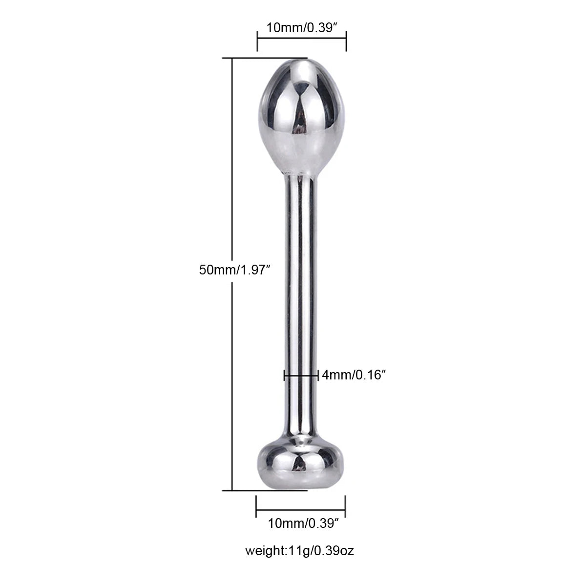 Stainless Steel Metal Dilator Urethral Sound