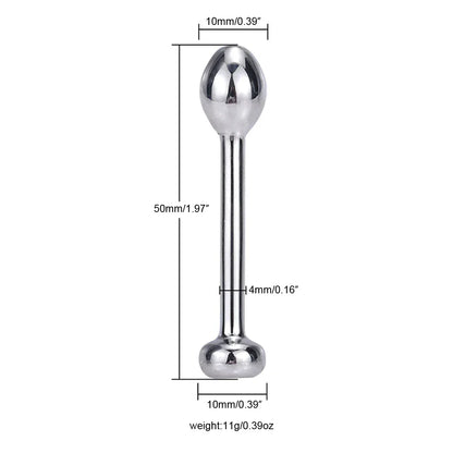 Stainless Steel Metal Dilator Urethral Sound - Puppy's Aesthetics