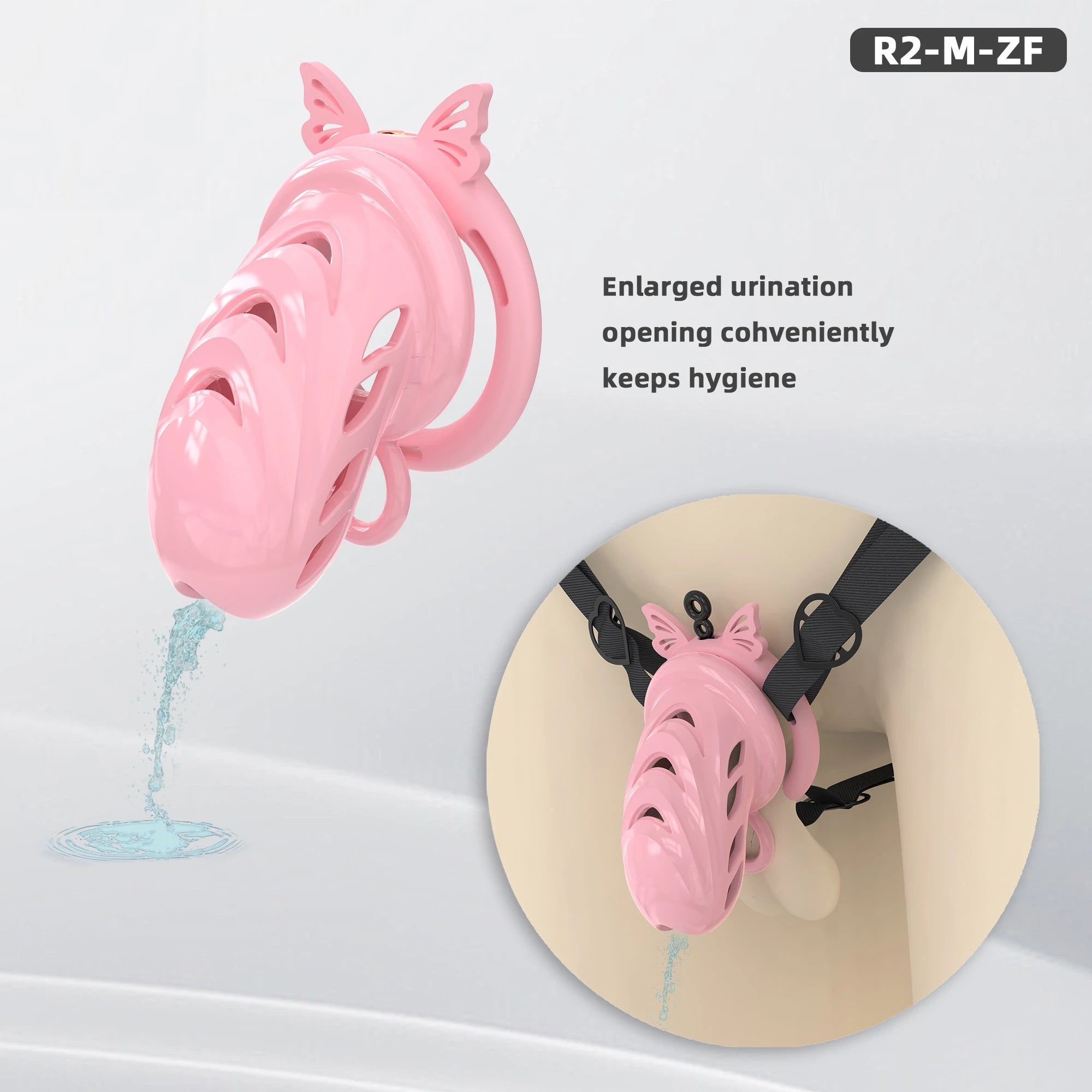 Velvet Promise Soft Chastity Cage