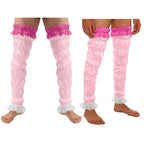 Sissy Ruffled Leg Warmers (Colors)