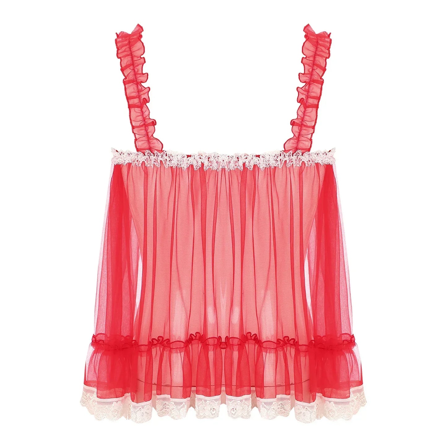 Darling Sheer Sissy Camisole (Colors) - Puppy's Aesthetics