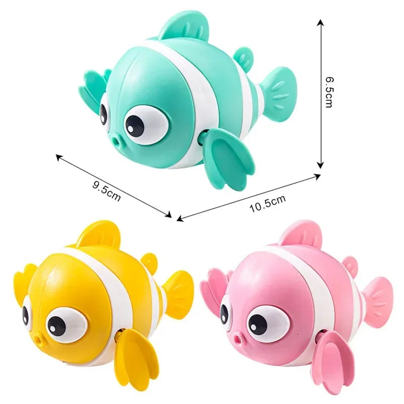 Wiggly Clownfish Wind-Up Bath Toy