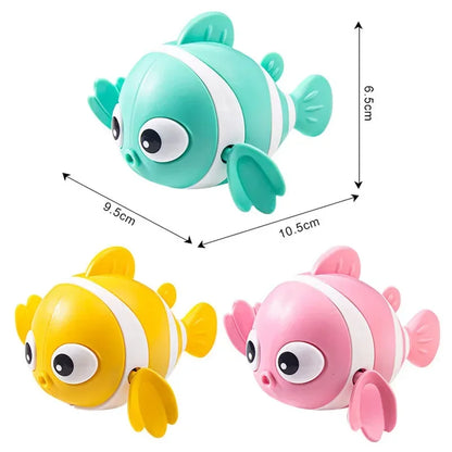 Wiggly Clownfish Wind-Up Bath Toy