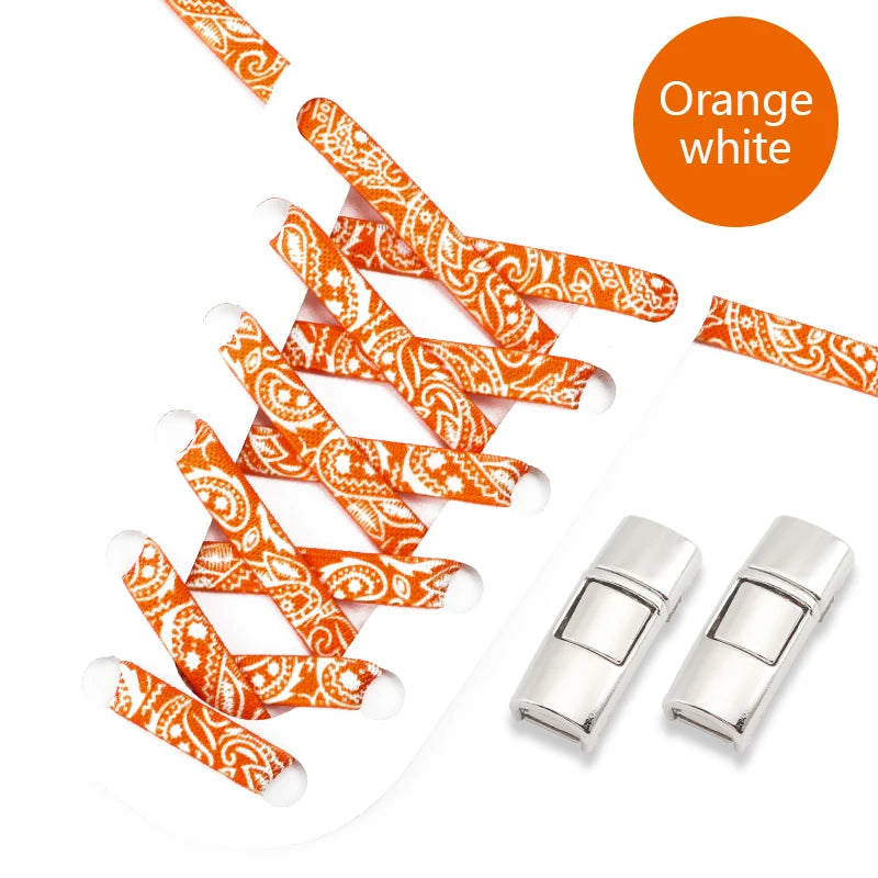 No-Tie Press Lock Elastic Shoelaces