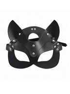 Midnight Purrfection Cat Mask & Collar Set