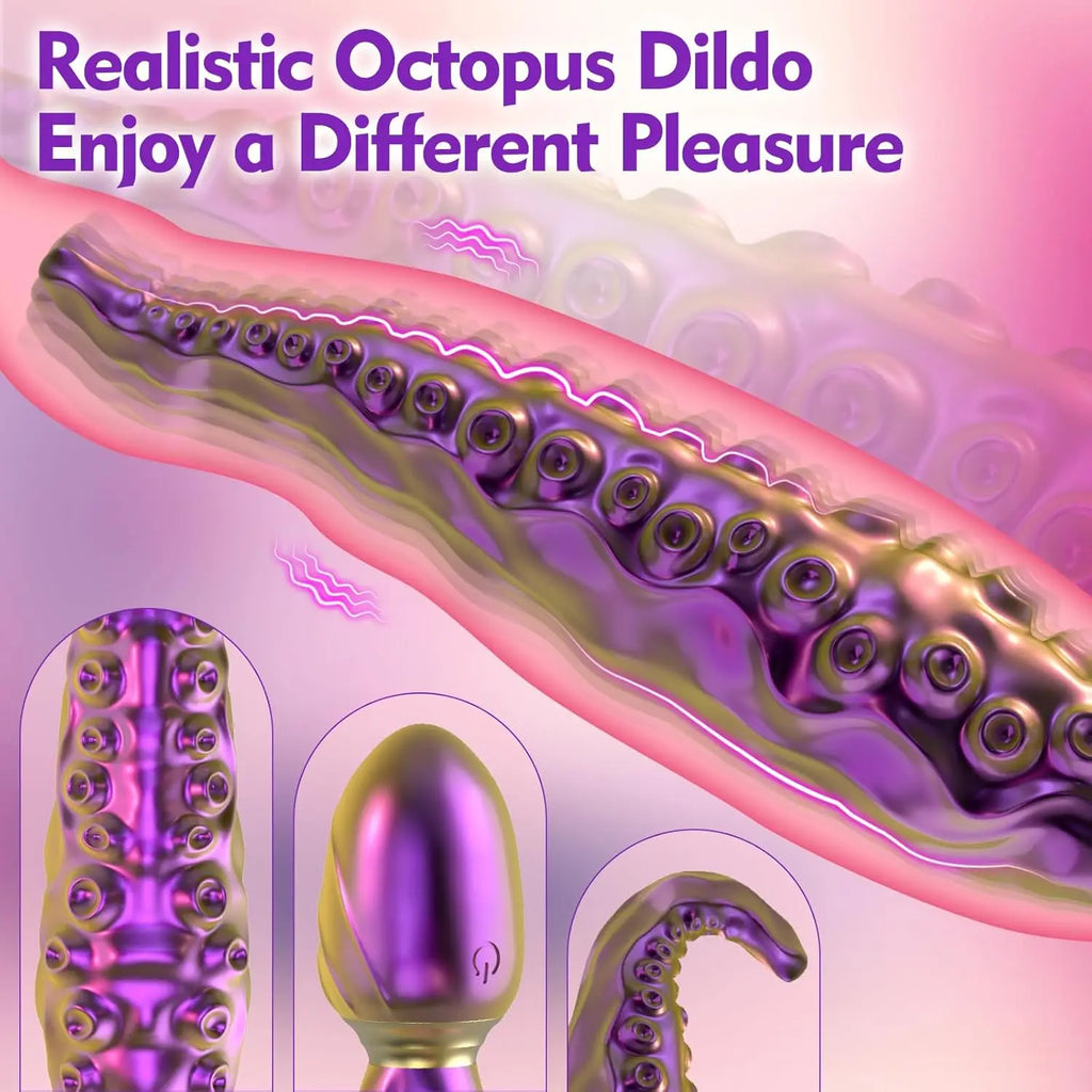 Deep Sea Thrill – 10-Mode Octopus G-Spot Vibrator