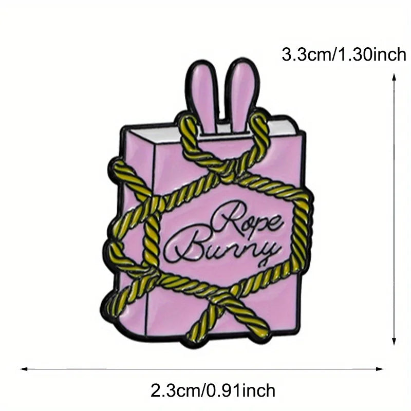Rope Bunny Kinky Pin
